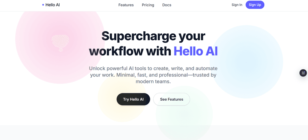 Hello AI - AI Content Generator